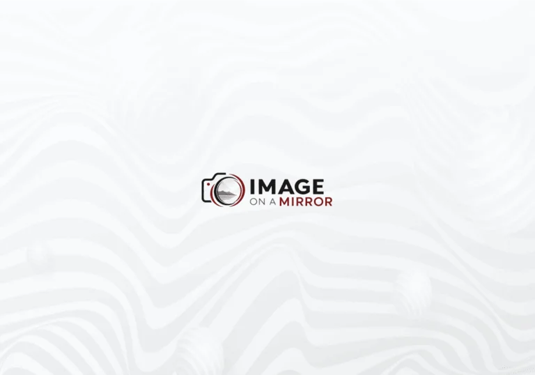 Image on a mirror