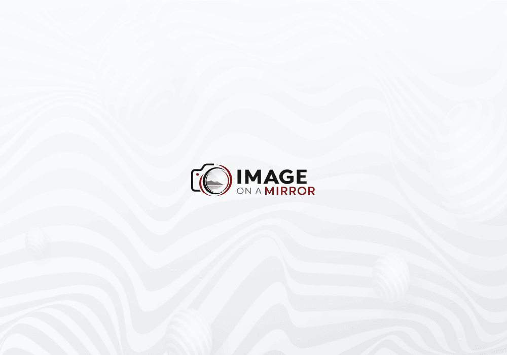 Image on a mirror